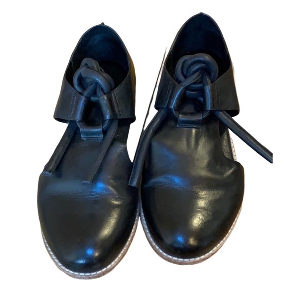 ALPHA60 Shoes - Alpha60 black leather Mella loafers Size 7.5